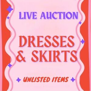 Live Auction Dresses & Skirts
